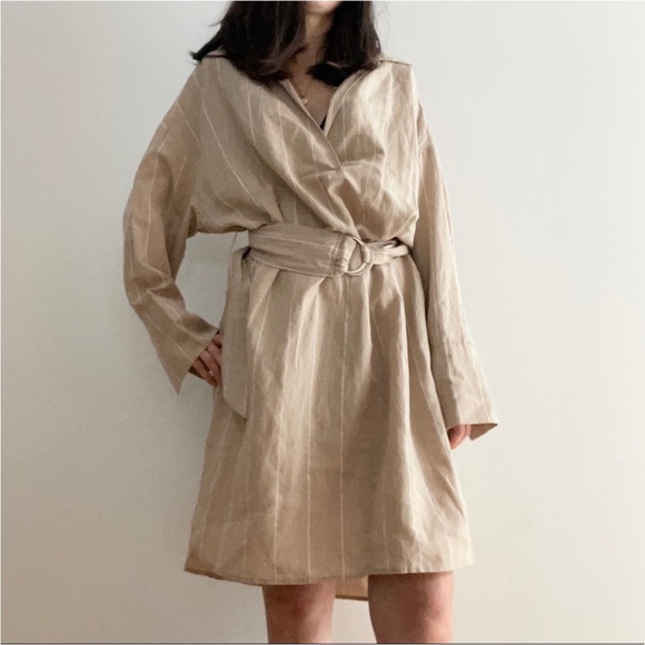 NWOT SOSKEN STUDIOS KYOKO SHIRT DRESS - Picture 4 of 16